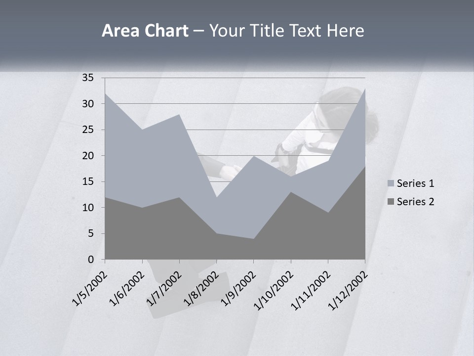 Lady Office Two PowerPoint Template