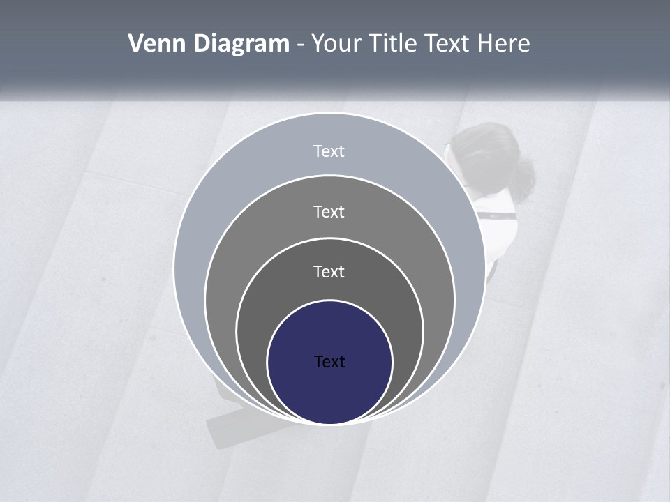 Lady Office Two PowerPoint Template