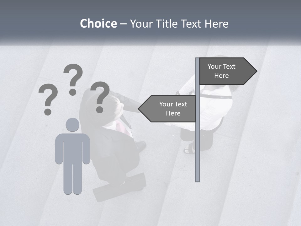 Lady Office Two PowerPoint Template