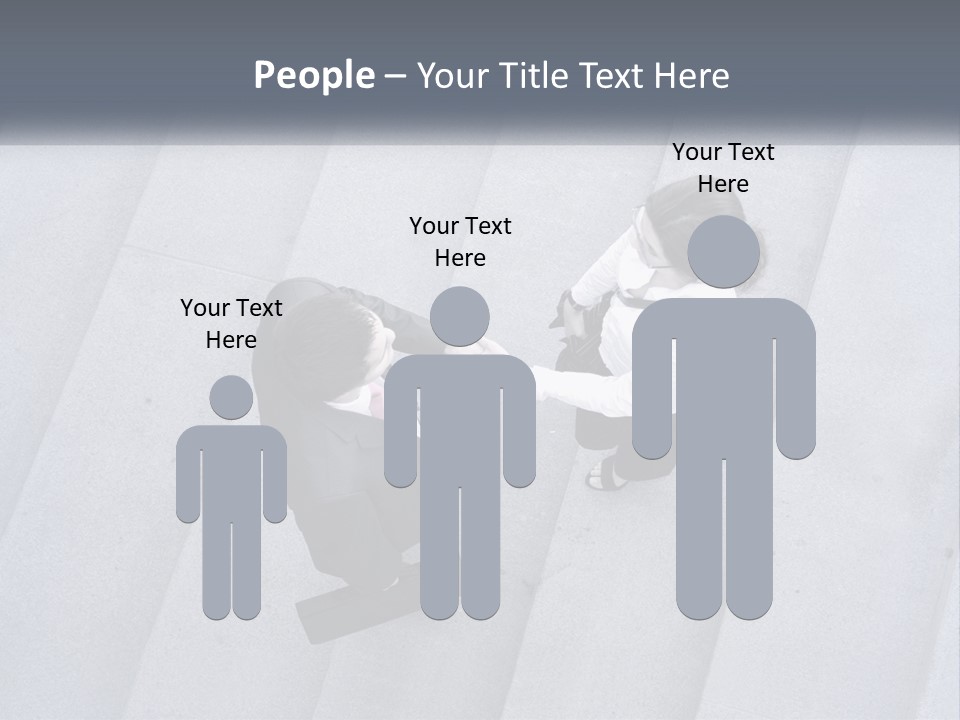 Lady Office Two PowerPoint Template