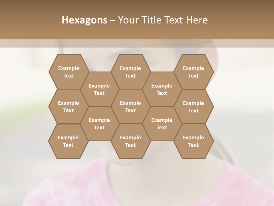 Independence Pink Portrait PowerPoint Template