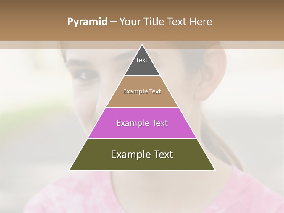 Independence Pink Portrait PowerPoint Template