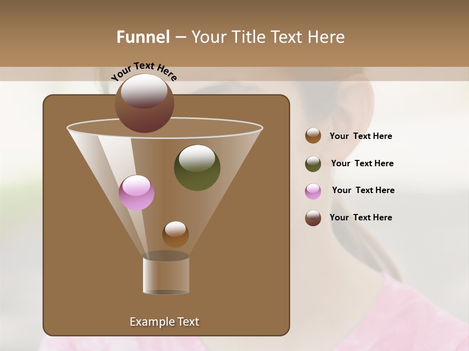 Independence Pink Portrait PowerPoint Template