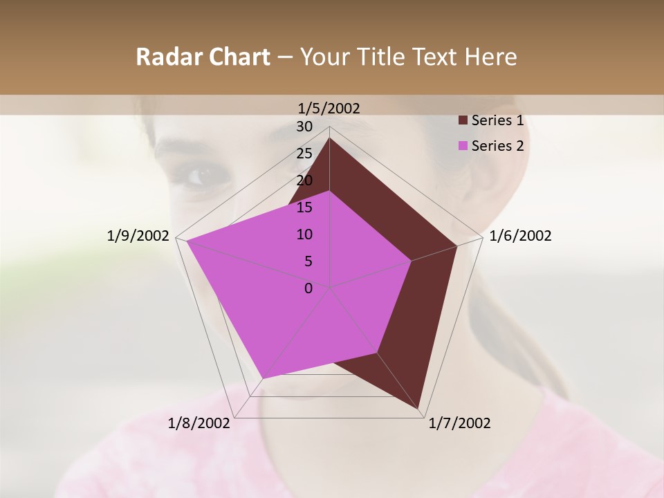 Independence Pink Portrait PowerPoint Template