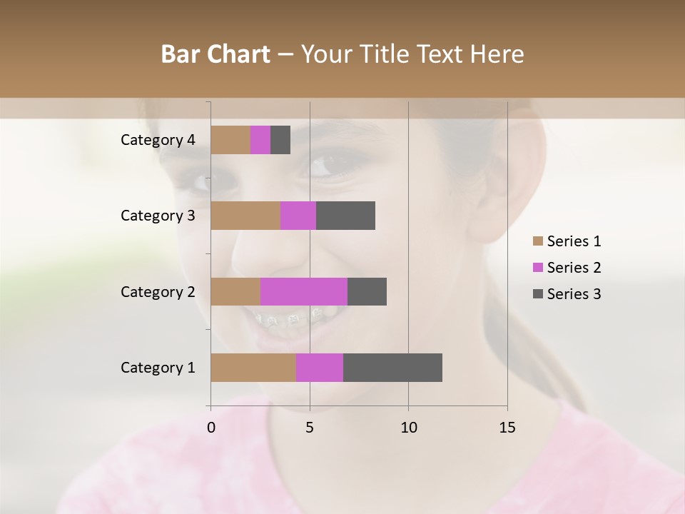 Independence Pink Portrait PowerPoint Template