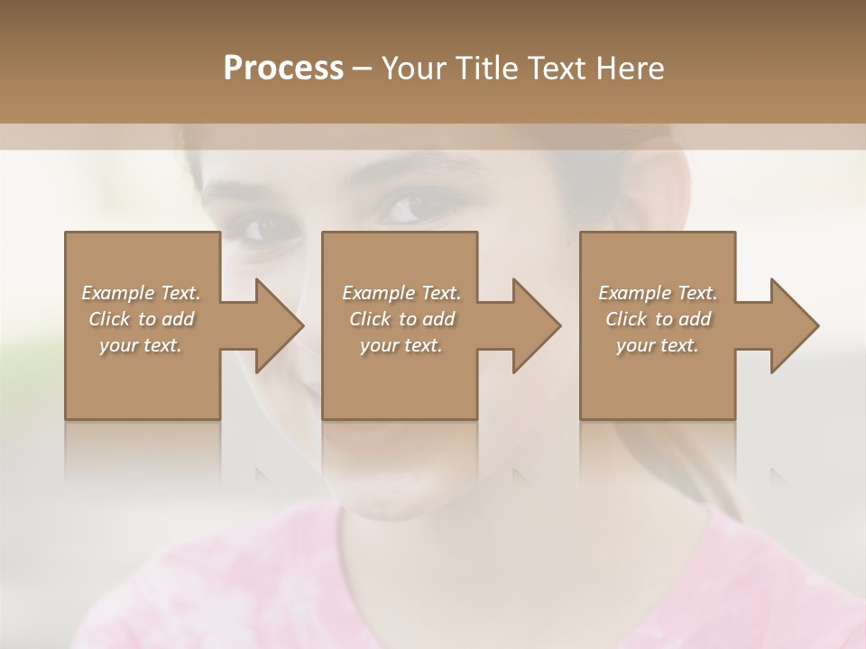 Independence Pink Portrait PowerPoint Template