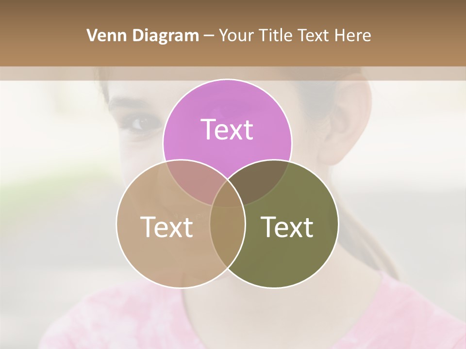 Independence Pink Portrait PowerPoint Template