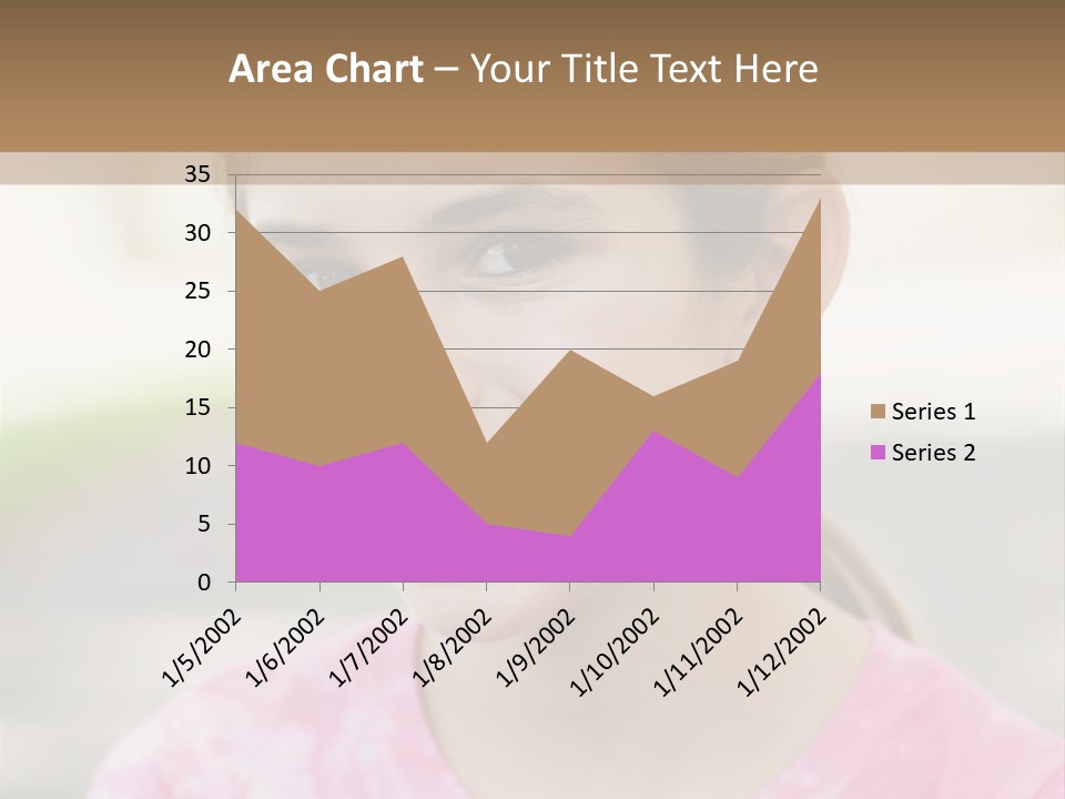 Independence Pink Portrait PowerPoint Template