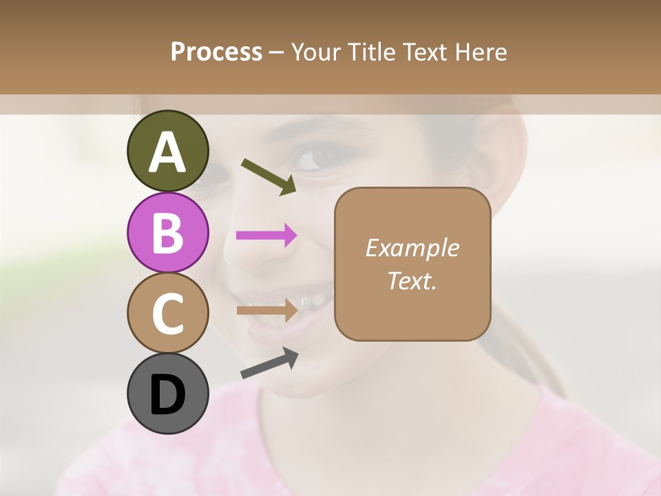 Independence Pink Portrait PowerPoint Template