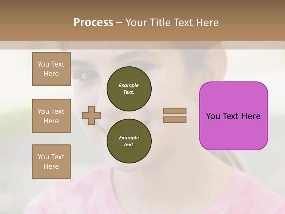 Independence Pink Portrait PowerPoint Template