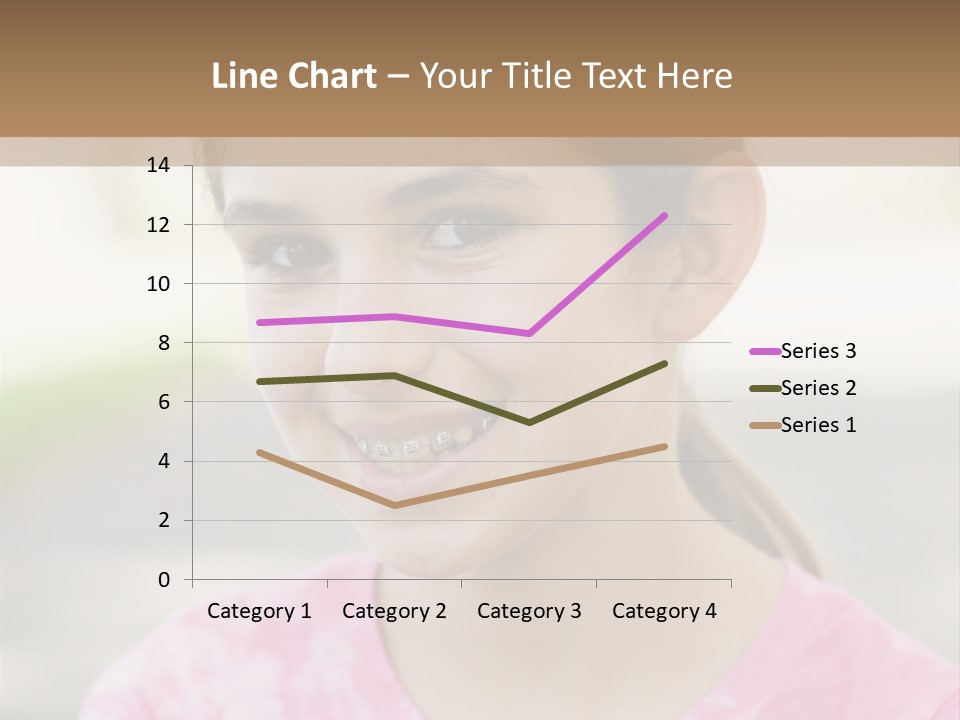 Independence Pink Portrait PowerPoint Template