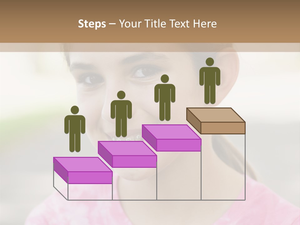 Independence Pink Portrait PowerPoint Template