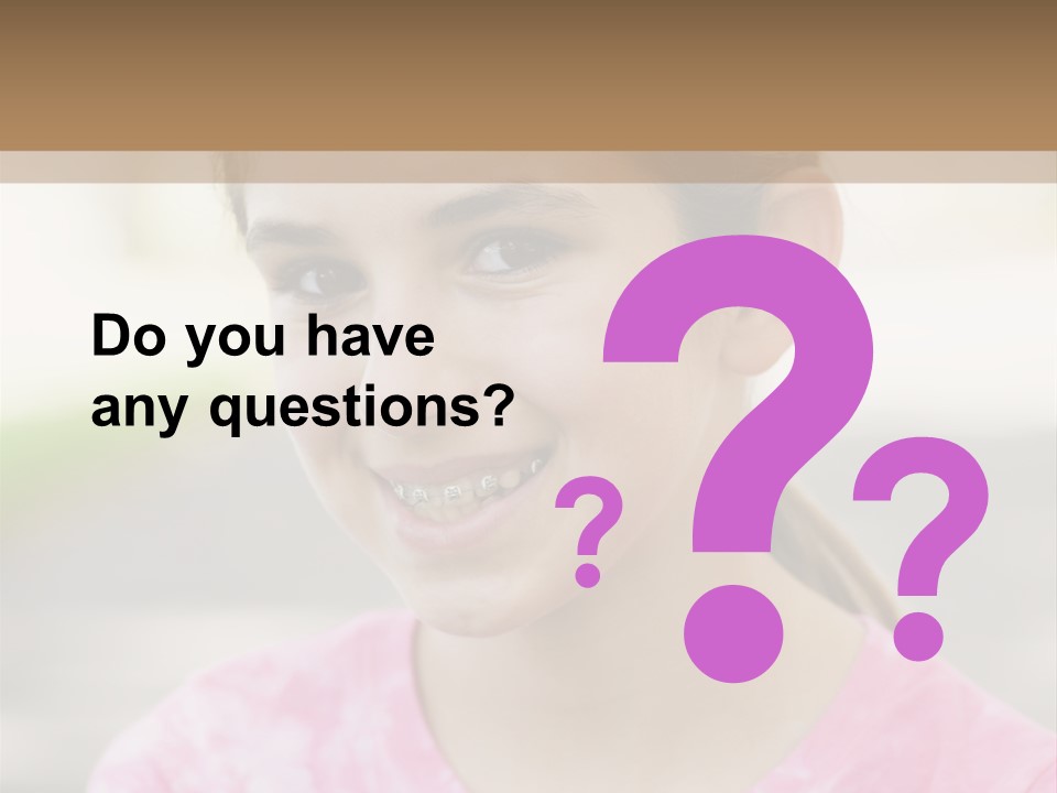 Independence Pink Portrait PowerPoint Template