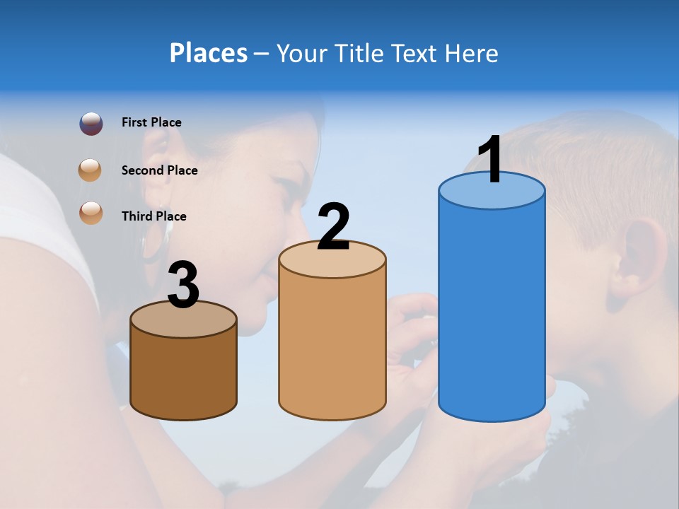 Sky Wiping Parent PowerPoint Template