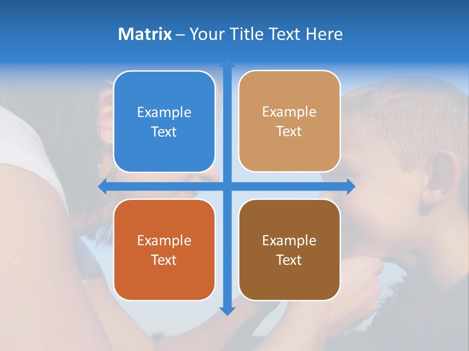 Sky Wiping Parent PowerPoint Template