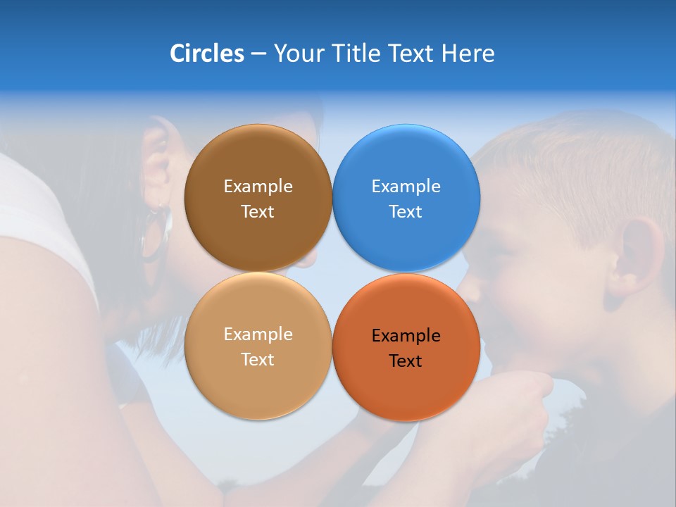 Sky Wiping Parent PowerPoint Template