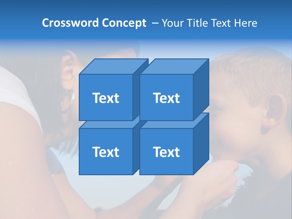 Sky Wiping Parent PowerPoint Template