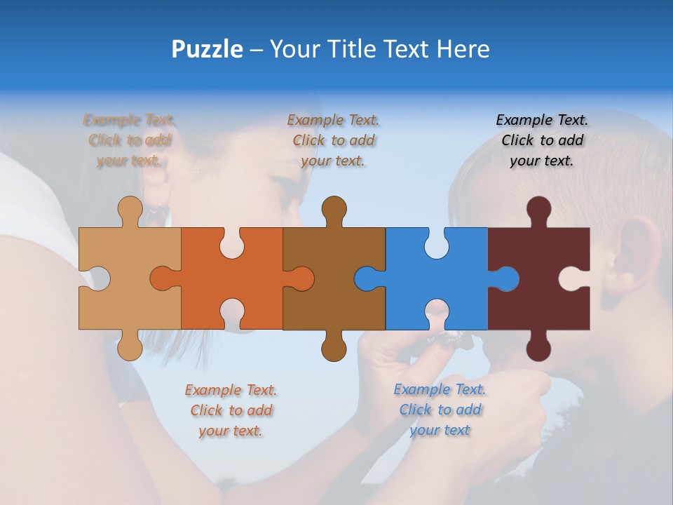 Sky Wiping Parent PowerPoint Template