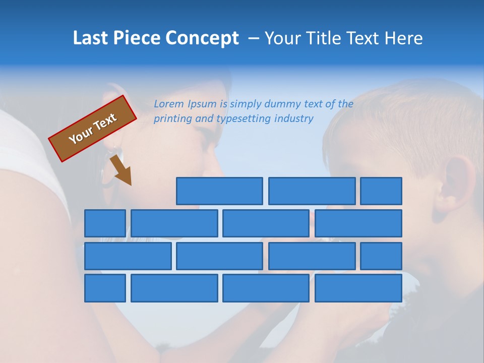 Sky Wiping Parent PowerPoint Template