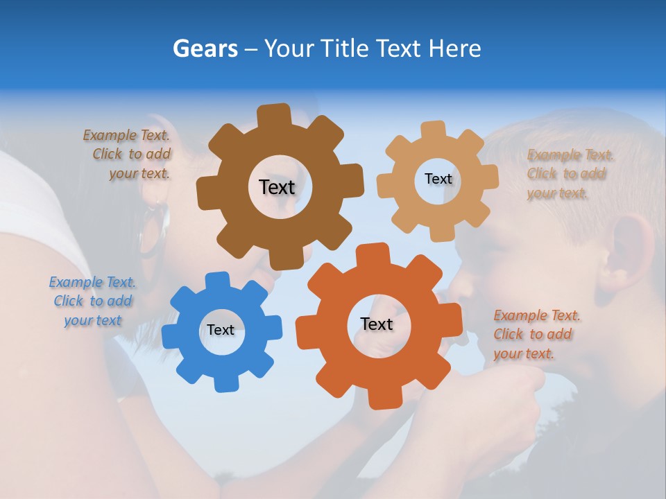 Sky Wiping Parent PowerPoint Template