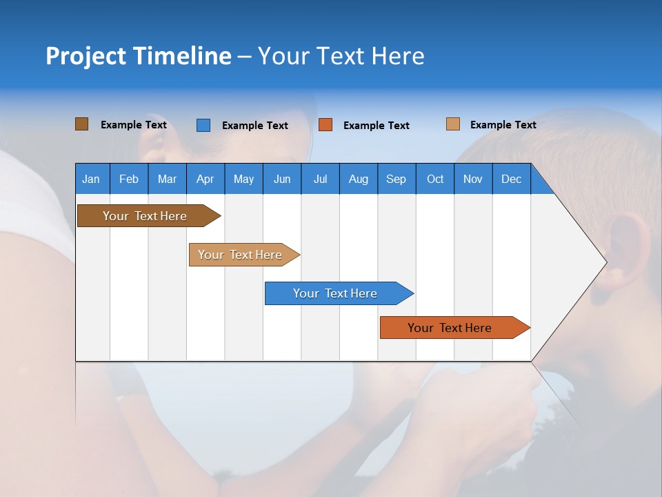 Sky Wiping Parent PowerPoint Template