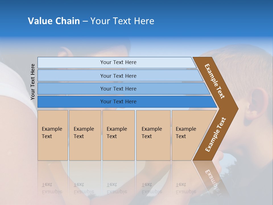 Sky Wiping Parent PowerPoint Template