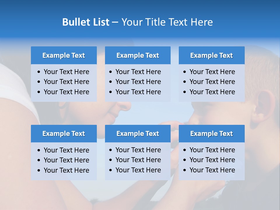 Sky Wiping Parent PowerPoint Template
