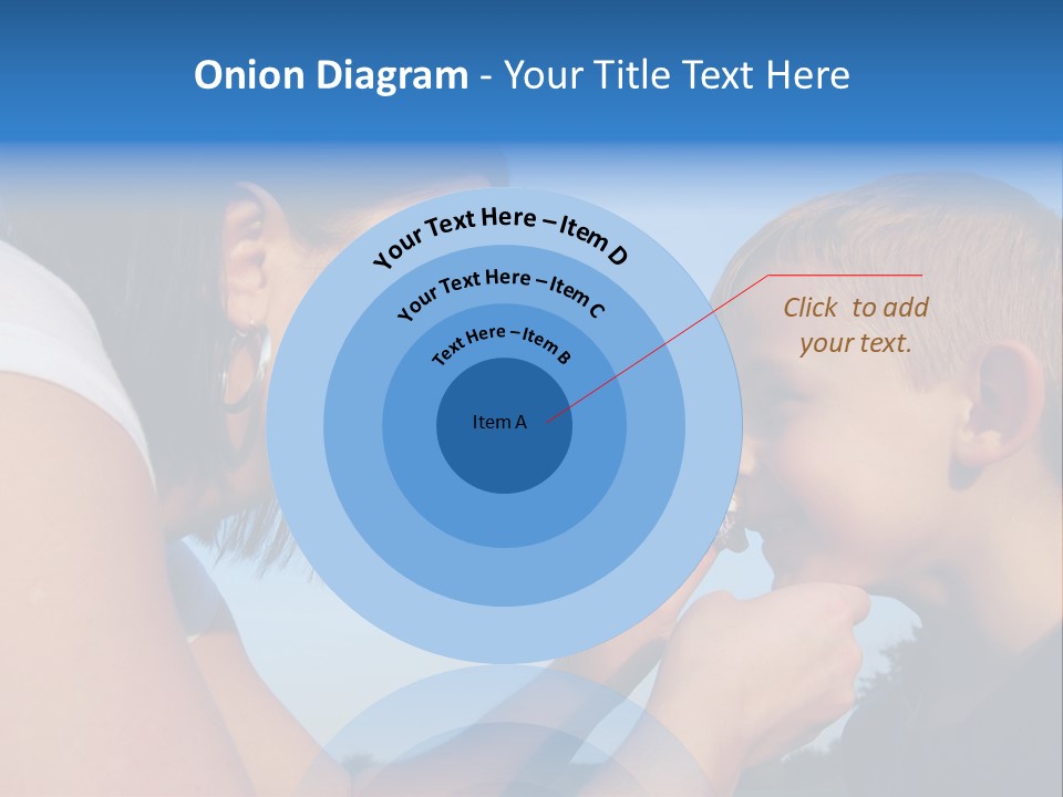 Sky Wiping Parent PowerPoint Template