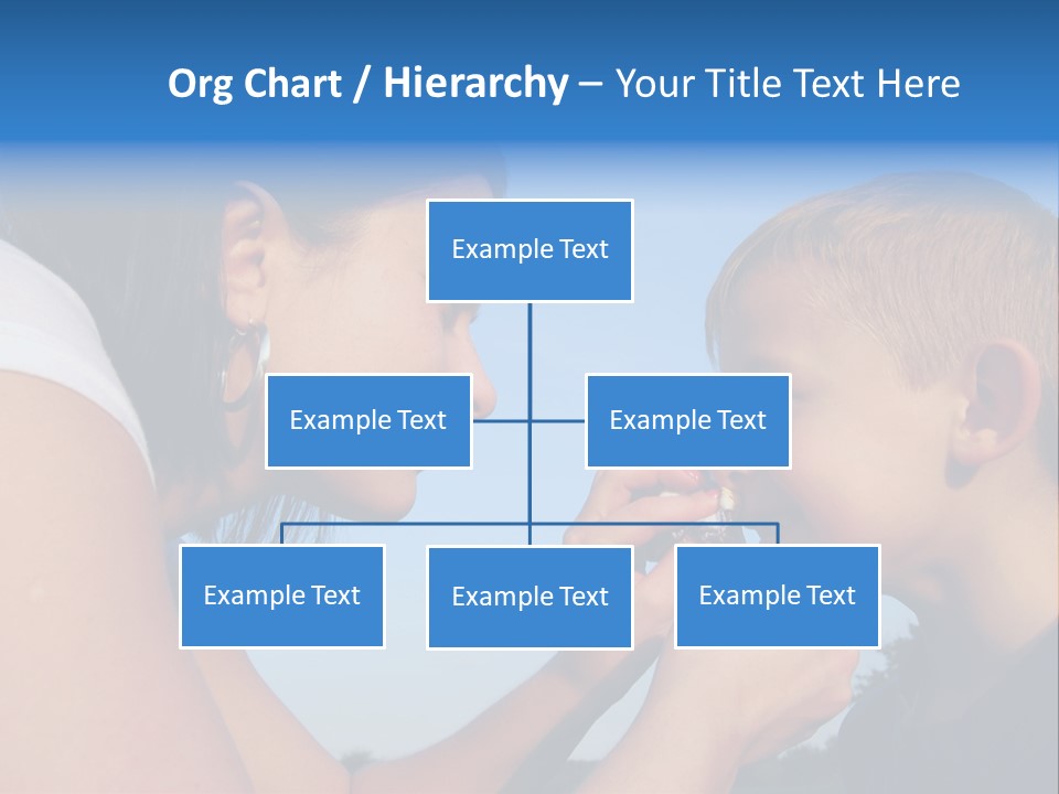 Sky Wiping Parent PowerPoint Template