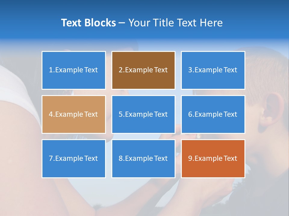 Sky Wiping Parent PowerPoint Template