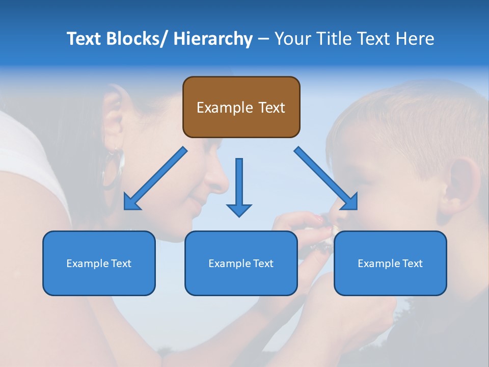 Sky Wiping Parent PowerPoint Template