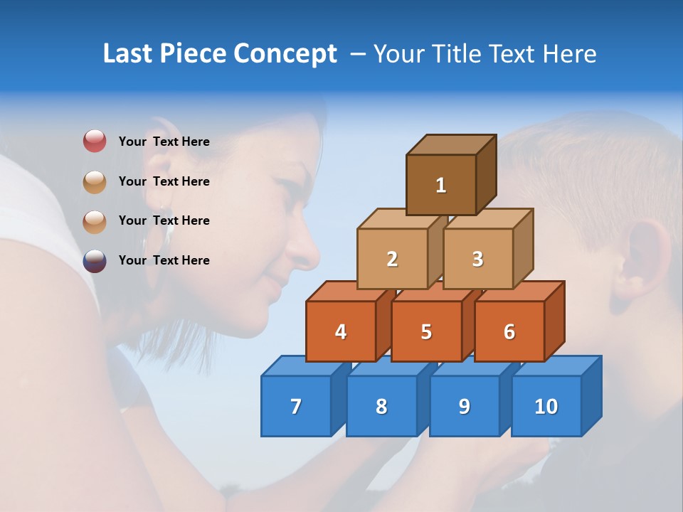 Sky Wiping Parent PowerPoint Template