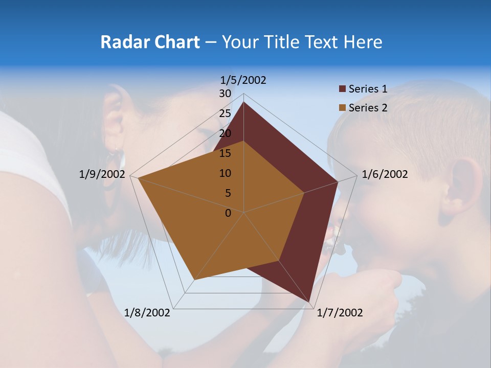 Sky Wiping Parent PowerPoint Template