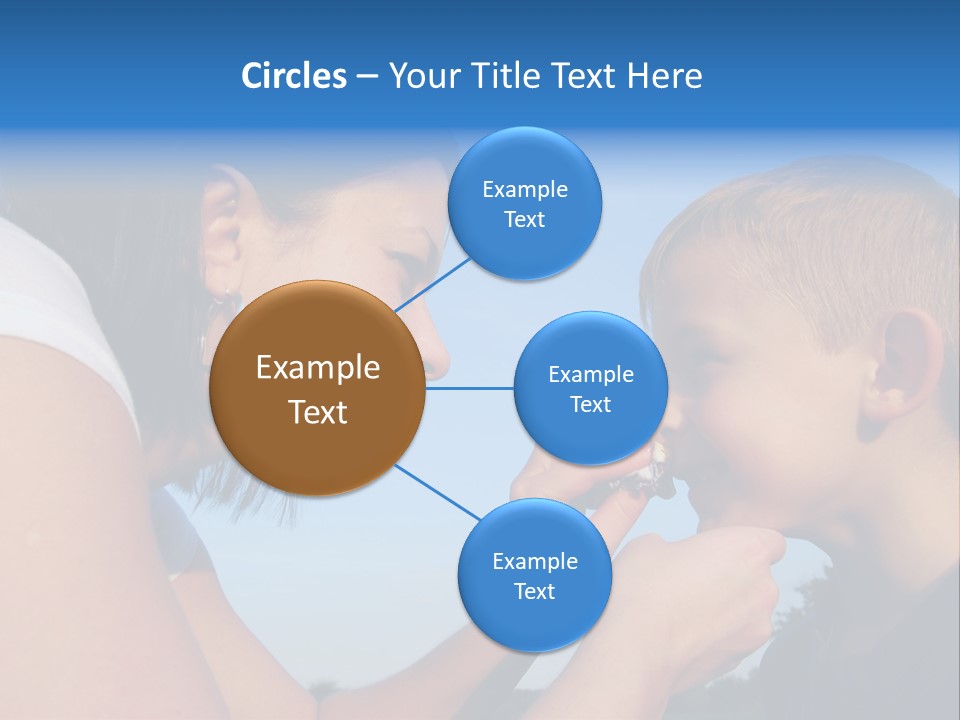 Sky Wiping Parent PowerPoint Template