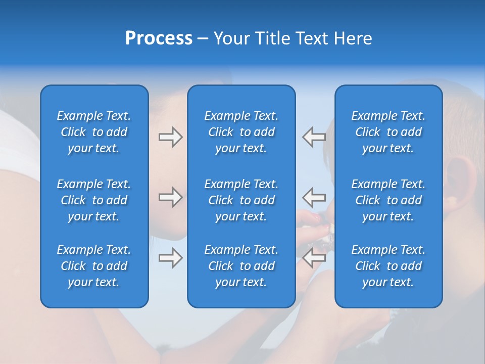 Sky Wiping Parent PowerPoint Template