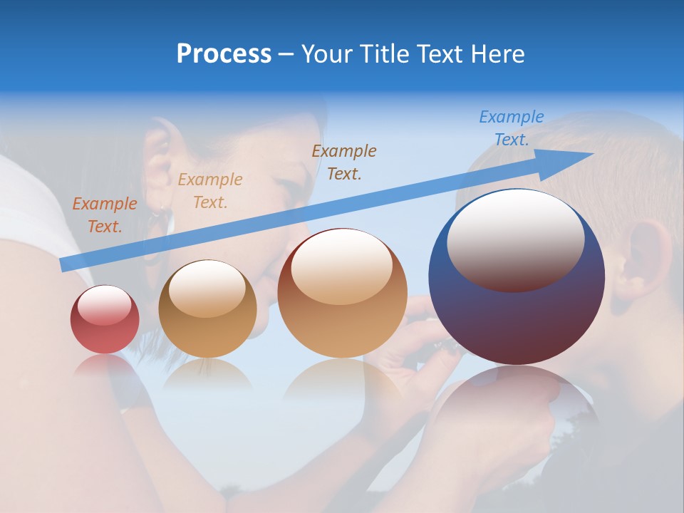 Sky Wiping Parent PowerPoint Template