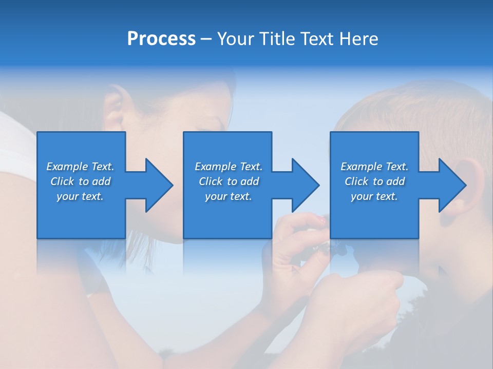 Sky Wiping Parent PowerPoint Template