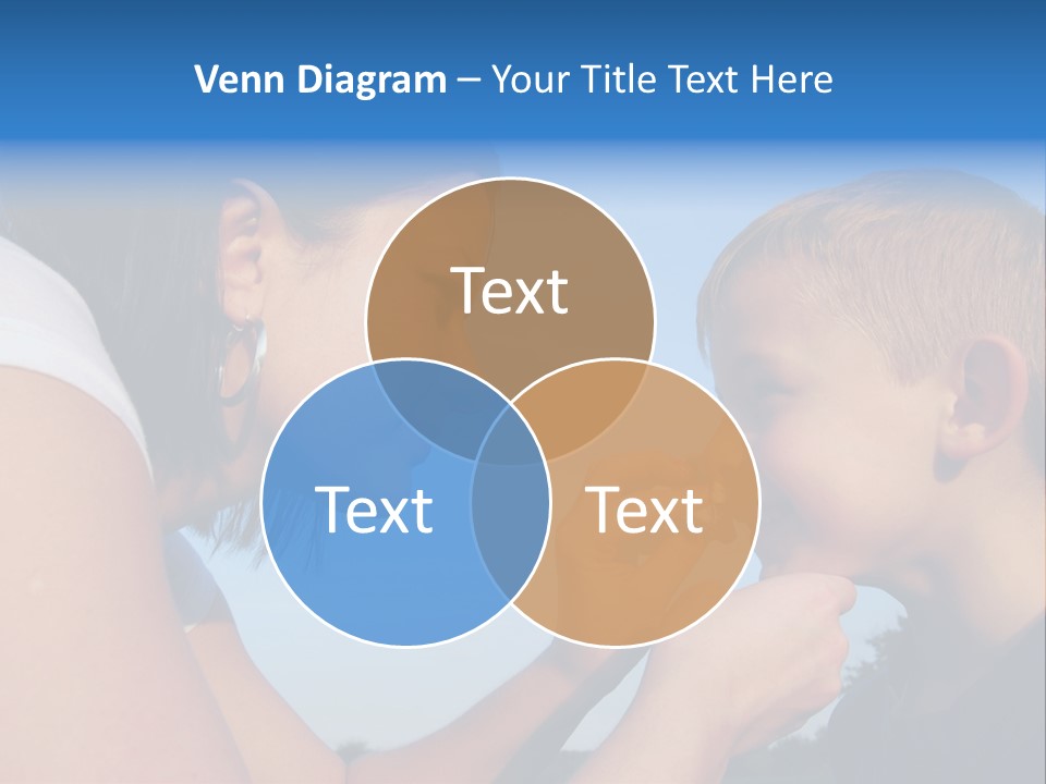 Sky Wiping Parent PowerPoint Template