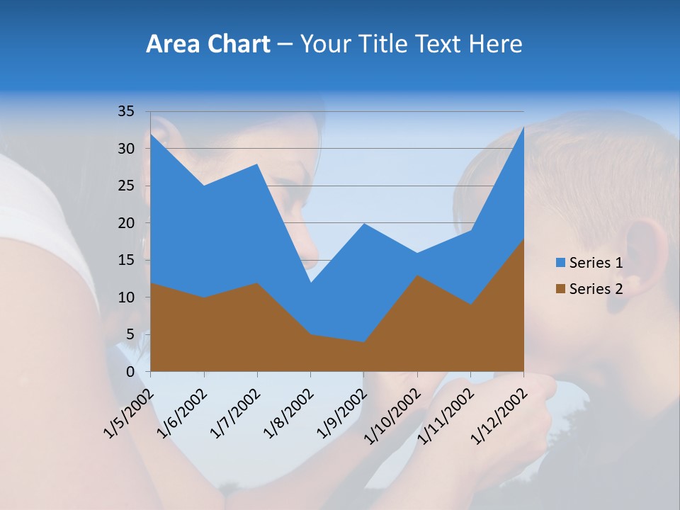 Sky Wiping Parent PowerPoint Template