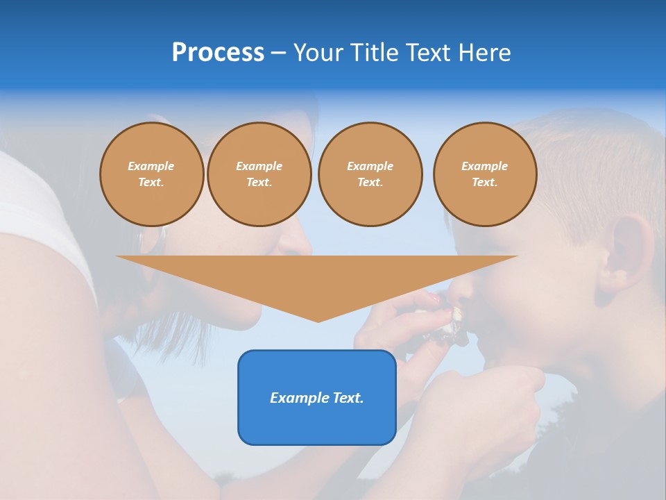Sky Wiping Parent PowerPoint Template