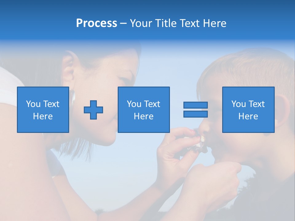 Sky Wiping Parent PowerPoint Template