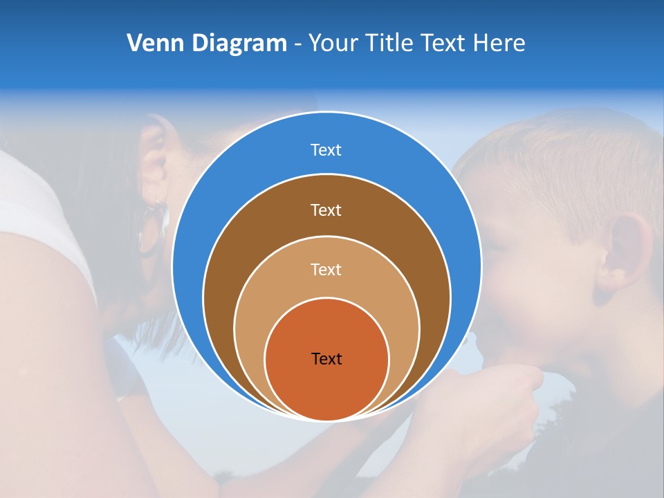 Sky Wiping Parent PowerPoint Template