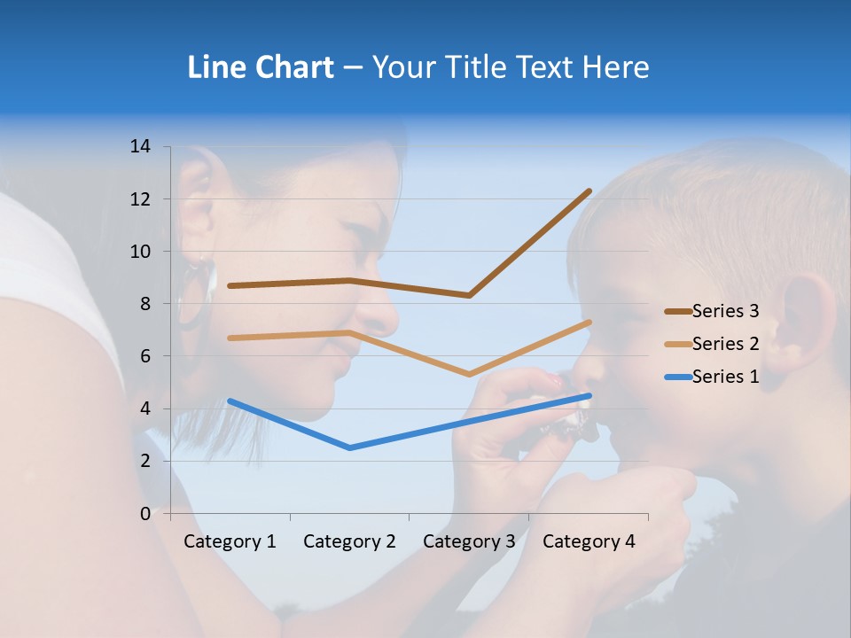Sky Wiping Parent PowerPoint Template
