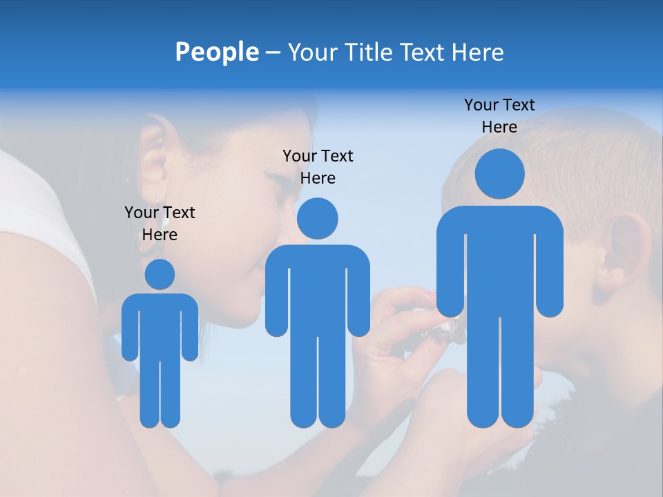 Sky Wiping Parent PowerPoint Template