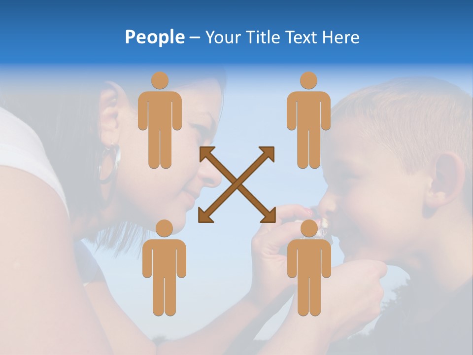 Sky Wiping Parent PowerPoint Template
