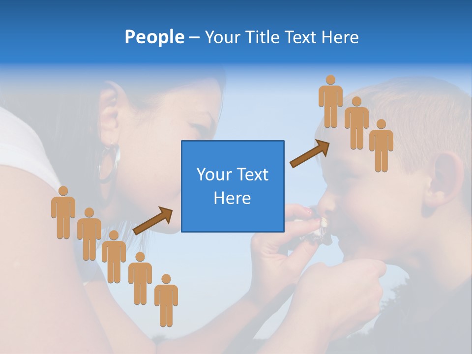 Sky Wiping Parent PowerPoint Template