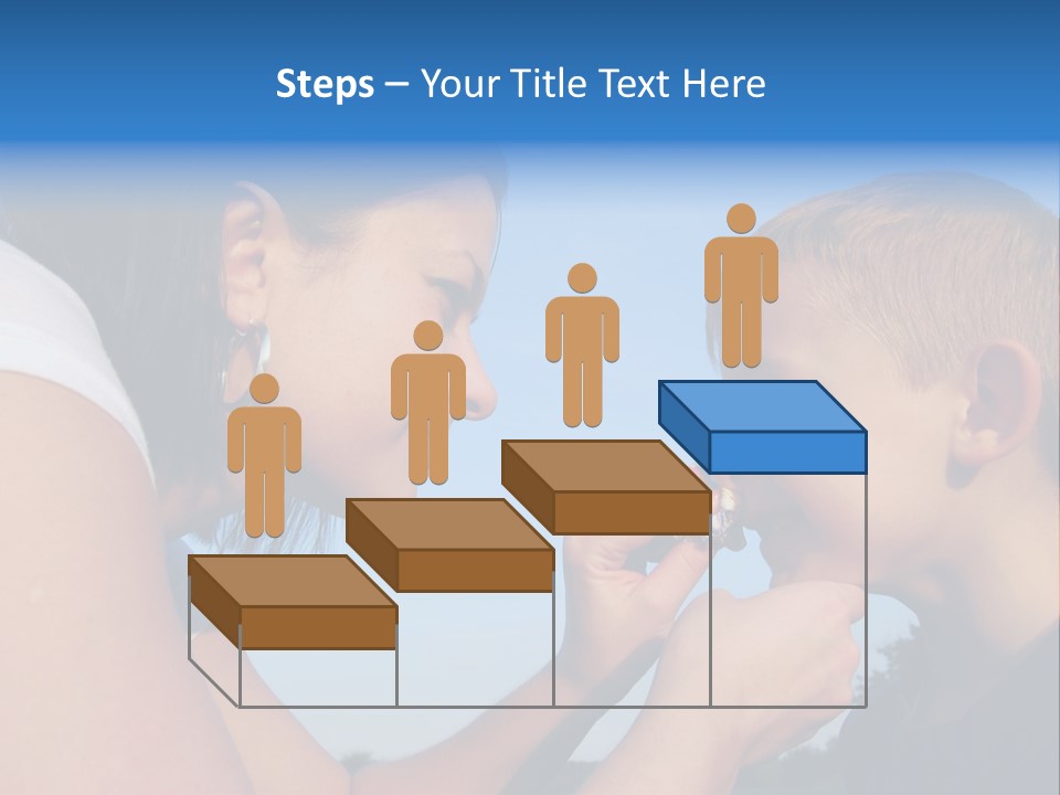 Sky Wiping Parent PowerPoint Template