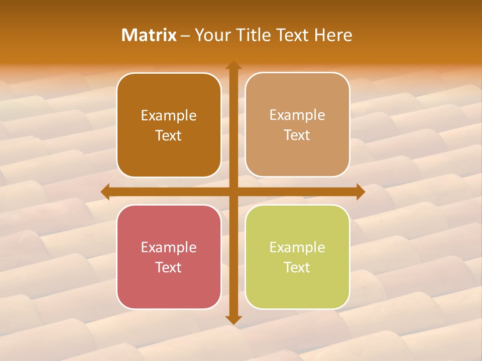 Home Geometric Round PowerPoint Template