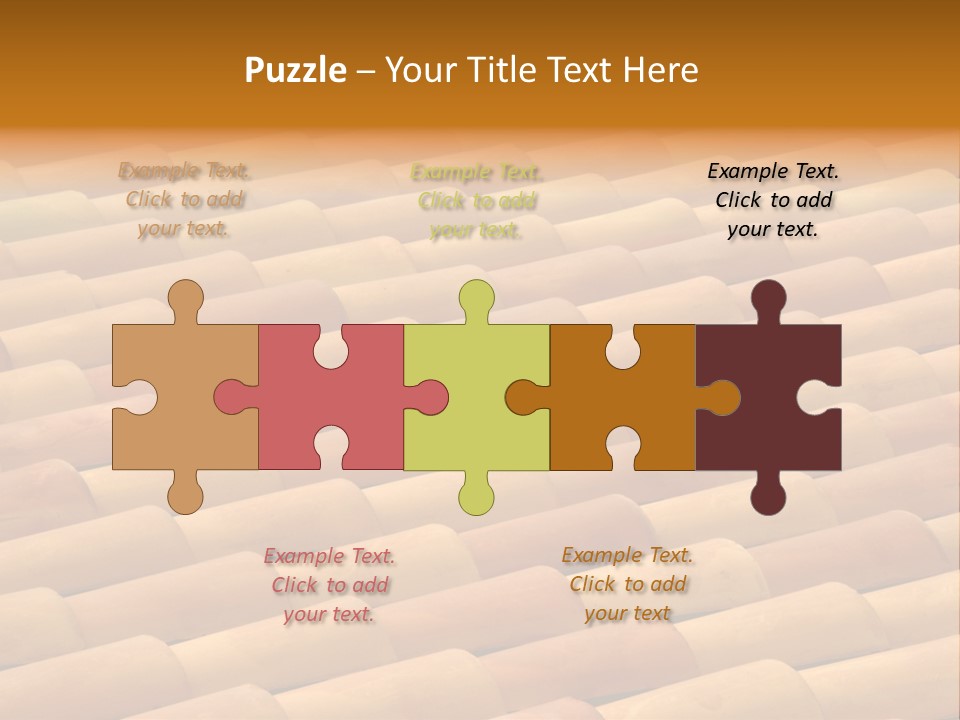 Home Geometric Round PowerPoint Template