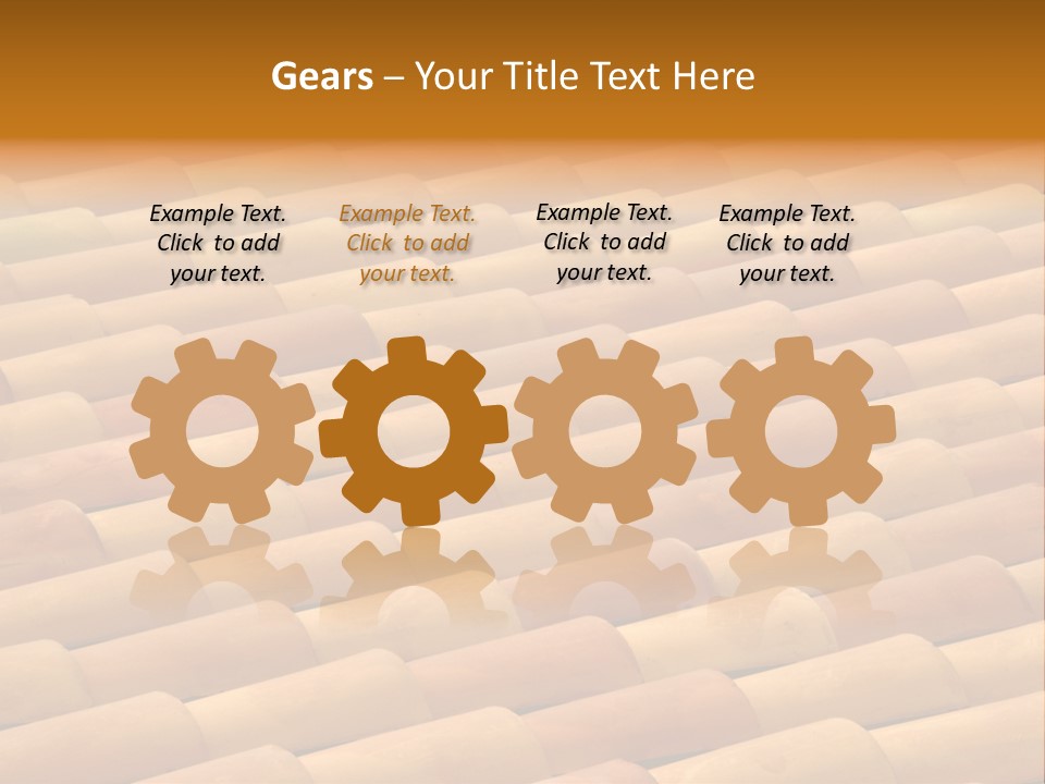 Home Geometric Round PowerPoint Template